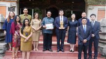 Wagub Cok Ace Terima Kunjungan Wali Kota Dujiangyan City, Chengdu – Tiongkok kunjungan Wali Kota Dujiangyan Cit