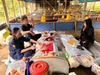 Penelitian Bersama, 16 Mahasiswa Kedokteran Hewan Udayana Siap Bekerja Sama dengan PT. Rhea Natural Science Unud