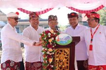 Disaksikan Gubernur Bali, Pembangunan Gedung RSUD dan PLUT Ditandai Peletakan Batu Pertama oleh Bupati Bangli RSU Bangli