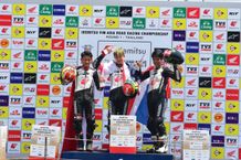 Membanggakan, Pebalap Astra Honda Kumandangkan Indonesia Raya di ARRC Thailand Pebalap Astra Honda