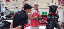 Uji Kompetensi Keahlian di SMKN 1 Amlapura, Astra Motor Bali Jadi Penguji External UKK Honda