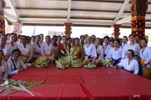Konsisten, WHDI Kota Denpasar Kembali Gelar Pelatihan Banten Bagi Wanita Hindu Wanita Hindu