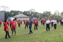 Nikmati Minggu Pagi dengan CFD sekaligus Berbagi Sebelum Nyepi Car Free Day