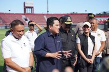 Kunjungi Stadion Kapten I Wayan Dipta, Ketum PSSI Pastikan Kesiapan Listrik Aman untuk Piala Dunia U-20 Piala Dunia U-20