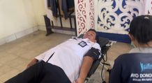 HBP Ke-59, Lapas Tabanan Gelar Donor Darah Donor Darah