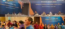 Lima Jurnal FH Menghadiri Munas APJHI 2023 Workshop Pengelolaan Jurnal Ilmiah Hukum Unud