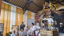 Ogoh-ogoh Sang Hyang Penyalin STT Giri Kusuma, Buat Juri dan Tim Pemprov Bali Tertegun Ogoh-ogoh Sang Hyang Penyalin