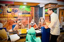 Presiden Jokowi Tinjau Kantor Pajak Surakarta Surakarta