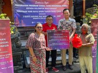 Sambut Hari Raya Nyepi, BI Bali Bersama Agung Rai Wirajaya Bagikan 2.000 Paket Sembako Rai Wirajaya