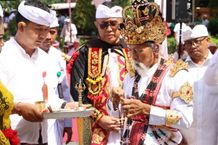 Rangkaian Nyepi, Pemkot Denpasar Gelar Tawur Agung Kesanga di Kawasan Catus Pata Patung Catur Muka Tawur Agung