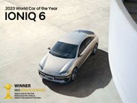 Hyundai IONIQ 6 Menangkan Penghargaan World Car of the Year, World Electric Vehicle, dan World Car Design of the Year Hyundai IONIQ 6
