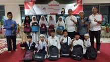 Rohis Astra Motor Bali Gelar Buka Bersama Anak Yatim Anak Yatim
