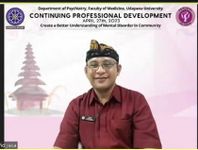 Update di Bidang Psikiatri, FK Unud Gelar Webinar CPD unud