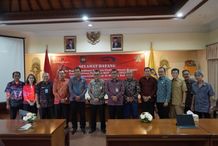 Sekda Alit Wiradana Hadiri Rakor Program Pemberantasan Korupsi dan Sosialisasi Pedoman MCP KPK Rakor Program Pemberantasan Korupsi