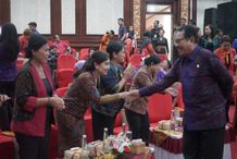 Ketua GOW Kota Denpasar Hadiri Rangkaian Lomba Sambut HUT Ke-60 BKOW Provinsi Bali HUT BKOW