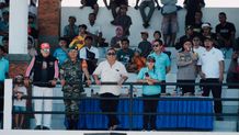 Bupati Tamba Saksikan Kejuaraan Motocross dan Grasstrack di Sirkuit All in One Kejuaraan Motocross