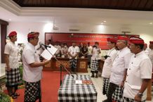 Lantik Pengurus PPI, Bupati Sanjaya Harapkan Gagasan dan Pemikiran yang Solid Dalam Membangun Tabanan Lantik Pengurus PPI