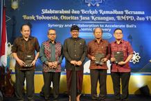 Wagub Cok Ace Hadiri Acara Silaturahmi dan Berkah Ramadhan Bersama Bank Indonesia Acara Silaturahmi