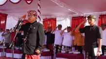 Wagub Cok Ace Pimpin Upacara Peringatan Hari Jadi ke-252 Kota Gianyar Tahun 2023 HUT Kota Gianyar