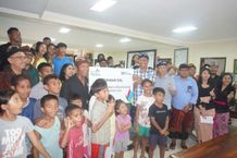 Jelang Idul Fitri, Relawan PLN Peduli Berbagi Kebahagiaan Fasilitas Pendidikan Bagi Anak–anak Yatim Piatu di Bali Yatim Piatu