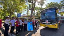 Jelang Lebaran, Wali Kota Denpasar Lepas Keberangkatan Peserta Mudik Ikawangi Ke Banyuwangi Mudik