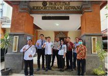 Jajaki Kerja Sama, Fakultas Kedokteran Hewan Universitas Udayana Terima Kunjungan Balai Konservasi Sumber Daya Alam Bali Unud