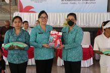 TP PKK Kabupaten Tabanan Sinergikan Langkah dengan TP PKK Provinsi Bali Dalam Aksi Sosial di Kecamatan Pupuan TP PKK