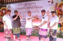 Gubernur Koster Kembali Diapresiasi Bupati Badung dan Krama Desa Adat Atas Pemberian Hibah Tanah Hibah Tanah
