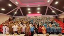 Momentum HUT Ke-819 Bangli, Bupati Sedana Arta Buka Lomba PKK Tingkat Kabupaten PKK
