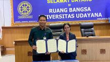 Unud Buka Peluang Kerja Sama dengan Kementerian Pertahanan Timor Leste Unud