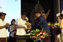 Sekda Alit Wiradana Hadiri HUT LPD Kesiman LPD Kesiman