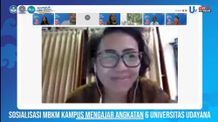 Universitas Udayana Sosialisasikan MBKM Kampus Mengajar Angkatan Ke-6 Unud