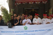 Perbaharui Wajah Taman Kota, Bupati Tabanan Terima Program Bantuan TJSL dari BRI Peduli Program Bantuan TJSL