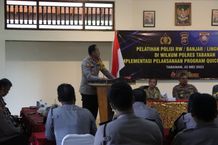 Polres Tabanan Laksanakan Pelatihan Polisi RW/Banjar/Lingkungan Pelatihan Polisi