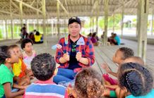 Bhrisco Jordy, Penyuluh Pelita dari Pulau Mansinam Pulau Mansinam