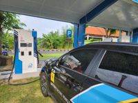 Uji Coba Selesai, SPKLU PLN di Puspem Badung Siap Digunakan SPKLU
