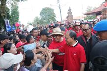 Tabanan Merah Membara, Creative Fun Walk Bali Digifest II Dipadati Puluhan Ribu Masyarakat Creative Fun Walk