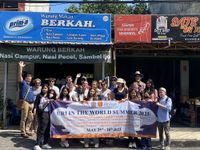 Kolaborasi Internasional Kunjungan Perusahaan dan Pengabdian Masyarakat Internasional dengan University of Rhode Island-Amerika Unud