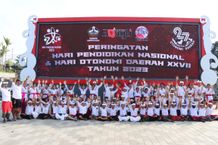 Rangkaian Hardiknas dan Hari Otonomi Daerah Ke-27, Bupati Bangli Gelar Apel APel