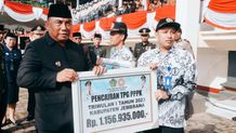 Hardiknas di Jembrana, Bupati Tamba Dorong Digitalisasi Pembelajaran Hardiknas