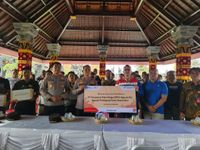 Tanggap Darurat, Pertamina Peduli Korban Kebakaran Pasar Semat Sari Tibubeneng Pasar Semat Sari