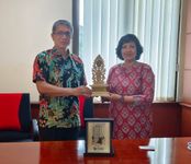 Penjajakan Kerja Sama, Open University Malaysia Kunjungi FK Unud Audiensi Open University Malaysia di FK Unud