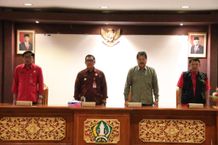 Bupati Tabanan Lepas 33 Peserta Kontingen PENAS XIV KTNA Ke Kota Padang, Sumatera Barat PENAS XIV KTNA