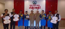 Enam Desa dan Dua Kelurahan di Bangli Raih Penghargaan Anugerah Paralegal Justice Award 2023 Damai