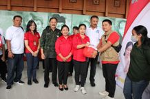 Memperingati Bulan Bung Karno V dan HUT ke-26 Perumda, K3S Kota Denpasar dan Perumda Air Minum Tirta Sewakadarma Gelar Donor Darah Donor Darah