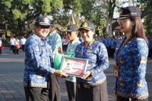 Tingkatkan Disiplin, Pemkab Tabanan Rutin Gelar Upacara Peringatan HKN HKN