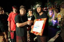 Wawali Arya Wibawa Tutup Parade Baleganjur Serangkaian Bulan Bung Karno Parade Baleganjur