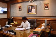 Wali Kota Jaya Negara Bersama Bupati Gede Dana Tandatangani Kesepakatan Bersama menandatangani kesepakatan bersama