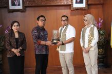 Pelajari Program Ekonomi Kreatif dan Kerajinan, Pemkot Tangsel Kunjungi Kota Denpasar Kunker