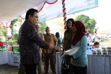Wawali Arya Wibawa Hadiri Pencanangan Gerakan Pangan Murah Nasional Gerakan Pangan Murah Nasional